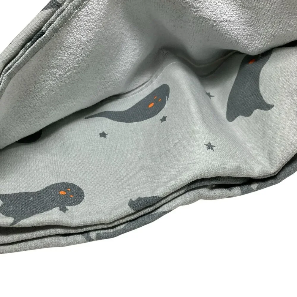 FAO Schwarz Towels Set Gray Halloween Skeleton Haunted‎ House Kitchen Decor